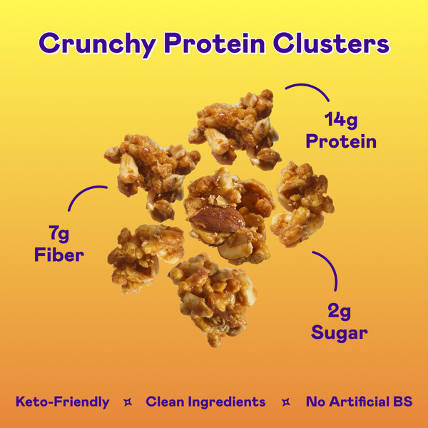 Granola de Proteína de Mantequilla de Maní Sin Granos Magic Spoon