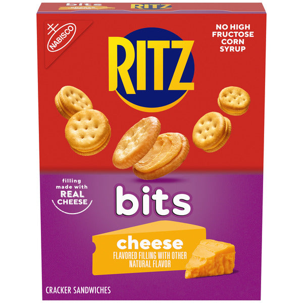 Ritz Bits Cheese Sandwich Crackers - Snackable Delight