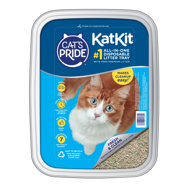 Cat's Pride KatKit All-In-One Disposable Litter Box