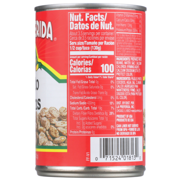 La Preferida Pinto Beans - Premium Quality Frijoles Pintos