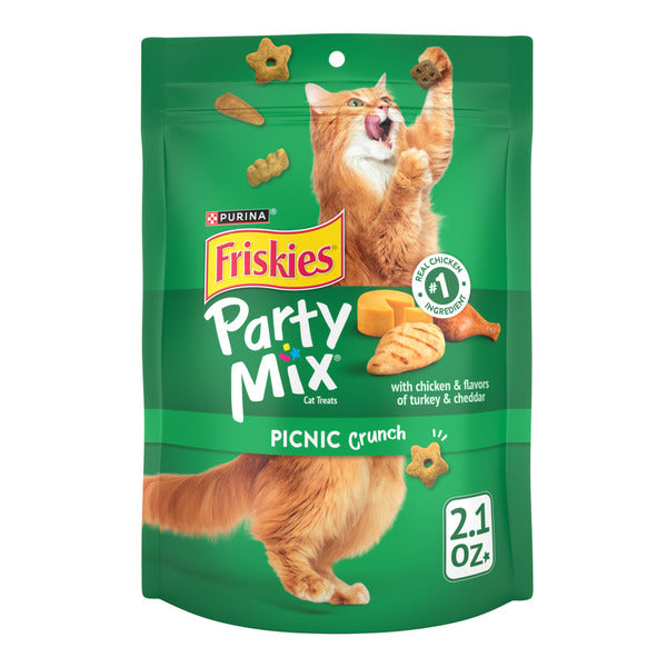 Purina Friskies Party Mix Picnic Crunch Galletas para Gatos