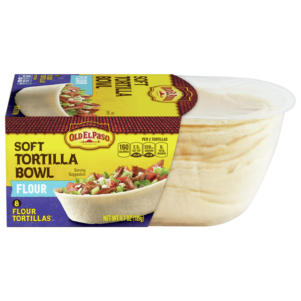 Tazón de Tortilla de Harina Suave Old El Paso
