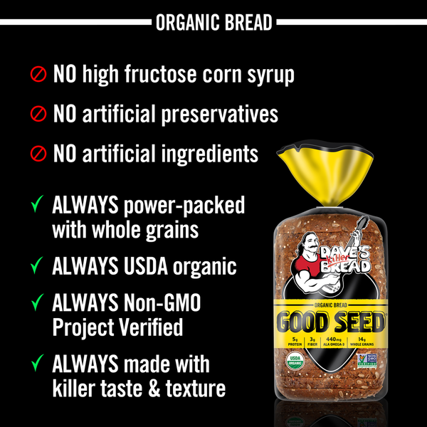 Pan Orgánico Good Seed de Dave's Killer Bread