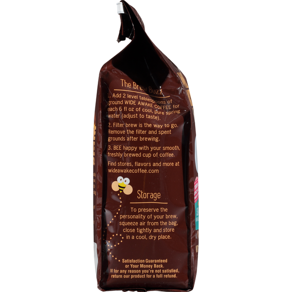 Wide Awake Light Roast Sea Salt Caramel Ground Coffee
