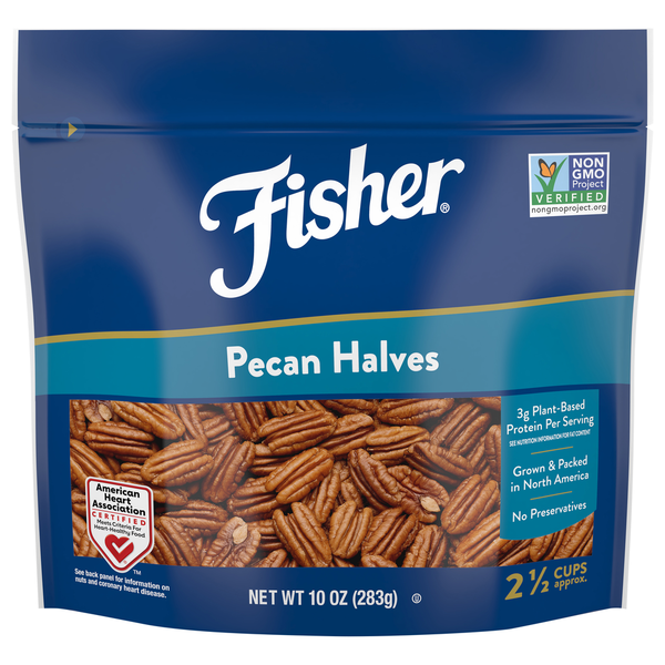 Moitiés de Pécan Fisher - Noix de Qualité Supérieure