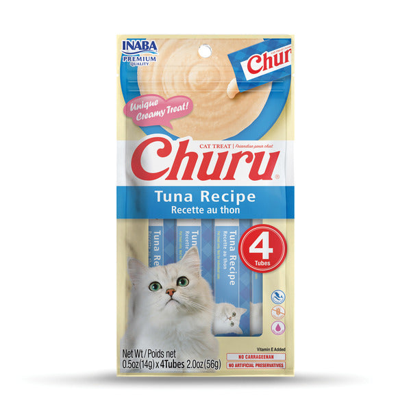 INABA Tuna Recipe Creamy Lickable Puree Cat Treats