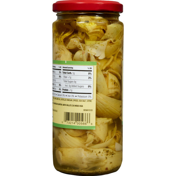 Cœurs d'artichauts marinés Mezzetta - Quartés