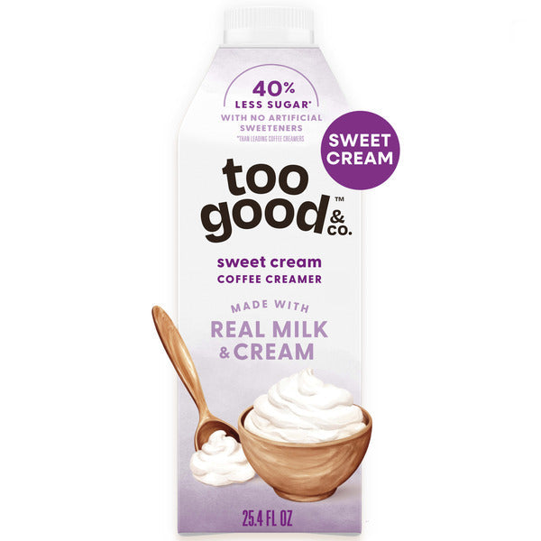 Too Good & Co. Sweet Cream Coffee Creamer - 25.4 fl oz
