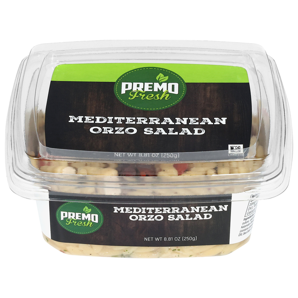 Salade d'orzo méditerranéenne fraîche Premo
