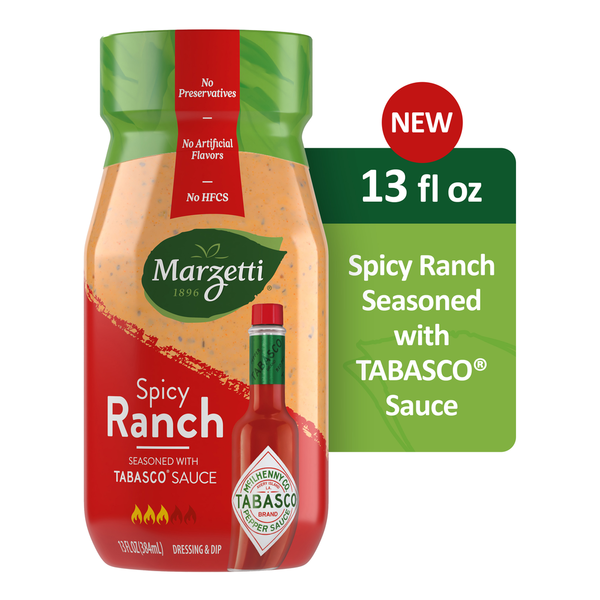 Aderezo Ranch Picante Marzetti con Salsa Tabasco