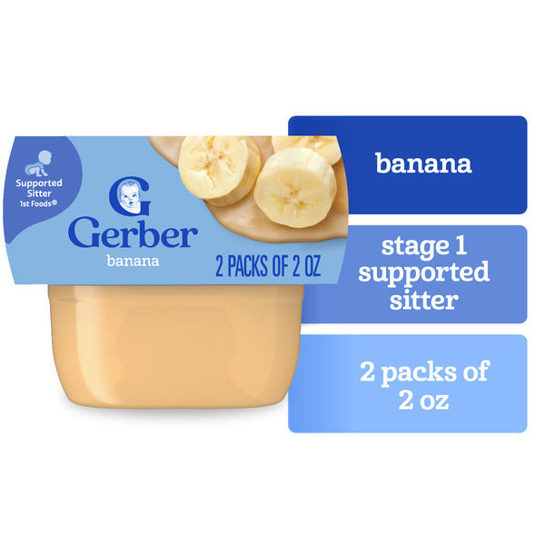 Gerber 1st Foods Bananas - Premium Baby Food
