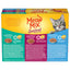 Meow Mix Variété de Paquet de Nourriture pour Chats aux Fruits de Mer en Morceaux dans une Sauce