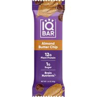 IQBAR Keto + Vegan Protein Bar, Almond Butter Chip