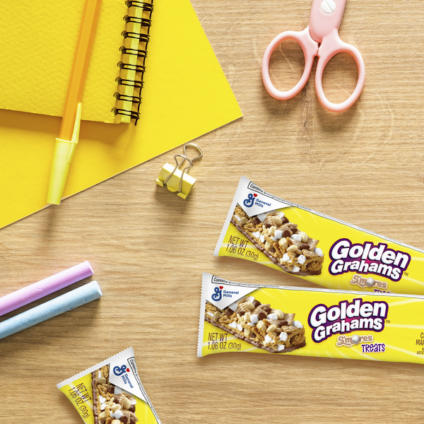 Barras de Cereal S'mores Golden Grahams de General Mills