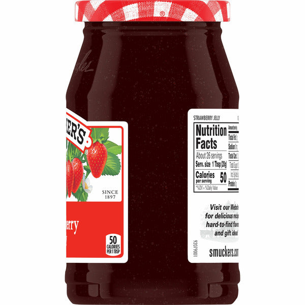 Smucker's Strawberry Jelly - Premium Fruit Spread