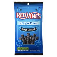 Red Vines Sugar Free Twists - Soft Black Licorice Candy