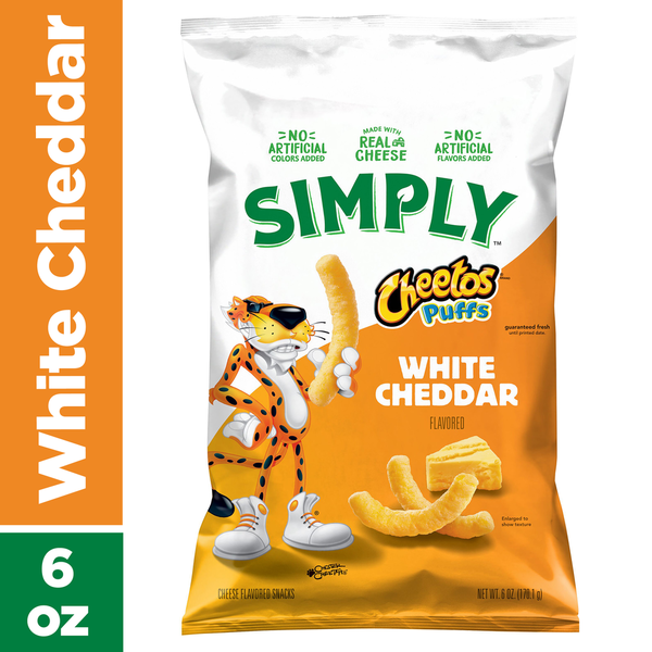 Cheetos Puffs de Cheddar Blanco