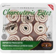 Formaggio Charcuterie Bites - Imported Prosciutto