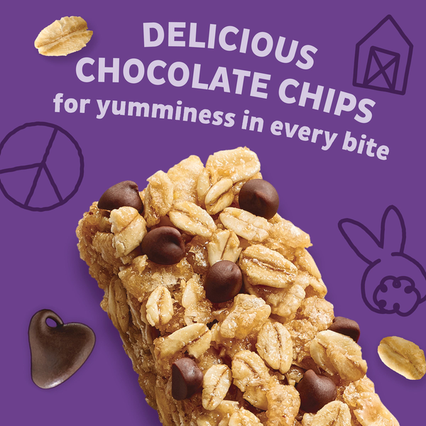 Barras de Granola Masticables de Chocolate con Chips Orgánicos de Annie