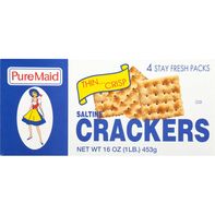 Pure Maid Saltine Crackers - Stay Fresh Packs