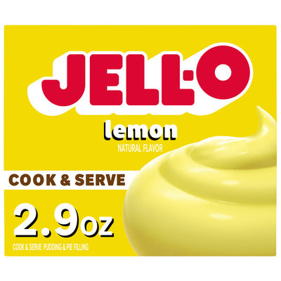 Mezcla de Pudding y Relleno de Pastel de Limón Jell-O