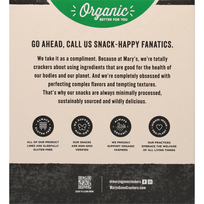 Mary's Gone Crackers Organic Black Pepper Crackers