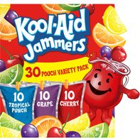 Kool-Aid Jammers Tropical Punch, Grape & Cherry Mix