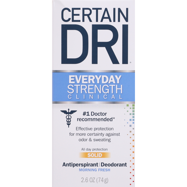 Certain Dri Antitranspirante Extra Fuerte, Frescura de Mañana