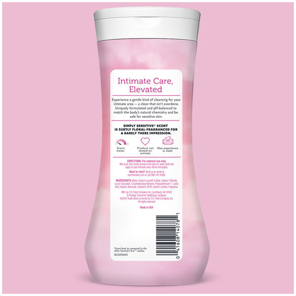 Summer's Eve Simply Sensitive Feminine Cleansing Wash