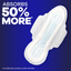 Always Maxi Serviettes de Nuit avec Ailes, Taille 4