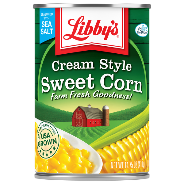 Maíz Dulce Estilo Crema de Libby's - Calidad Premium