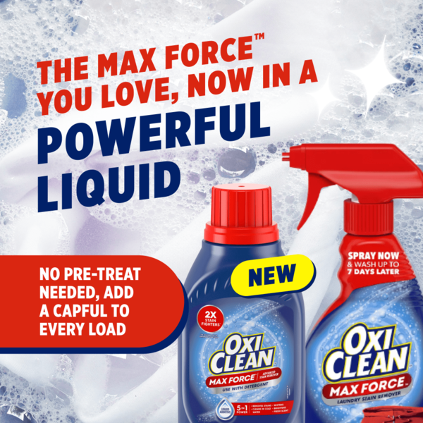 OxiClean MaxForce Advanced Stain Remover Liquid Additive