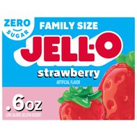 Jell-O Zero Sugar Strawberry Flavor Gelatin