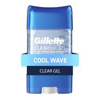 Déodorant Antitranspirant Gillette pour Hommes, Gel Transparent