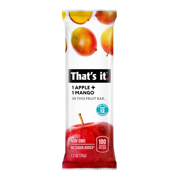 Barre de fruits Pomme + Mangue de That’s it