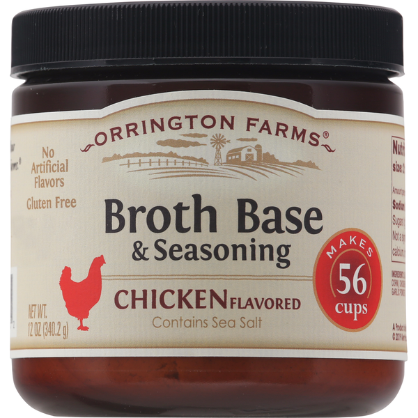 Base de bouillon et assaisonnement au poulet Orrington Farms
