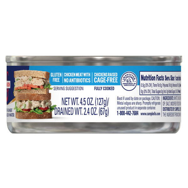 Swanson's Premium Chunk Canned Chicken Breast in Water