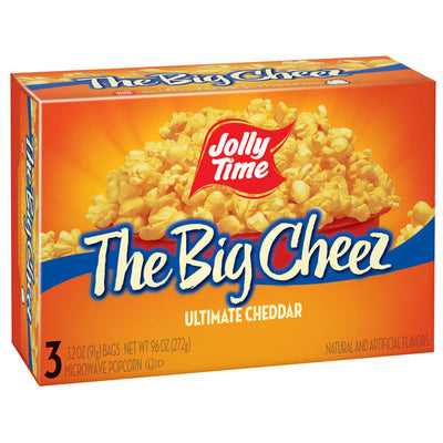 Jolly Time The Big Cheez Palomitas de Maíz para Microondas