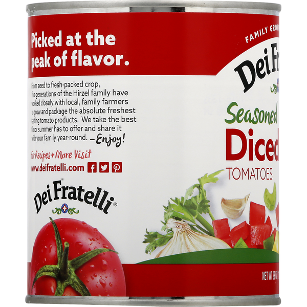 Tomates Diced Sazonados Dei Fratelli