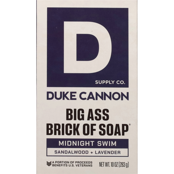 Duke Cannon Big Ass Midnight Swim Soap Bar