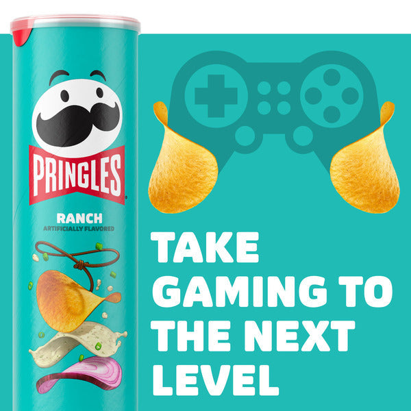 Pringles Ranch Potato Crisps - 5.5 oz Snack Delight