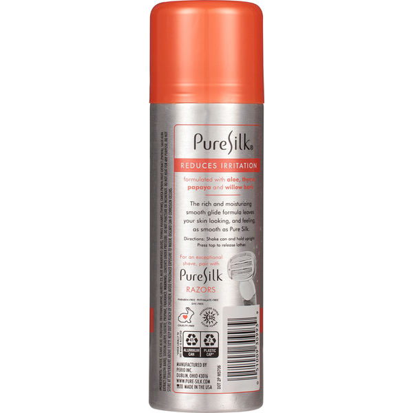 Pure Silk Shave Cream for Sensitive Skin