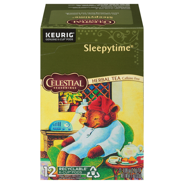 Capsules K-Cup de thé aux herbes Celestial Seasonings - Sans caféine
