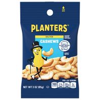 Planters Big Bag de Noix de Cajou Salées, 3 OZ