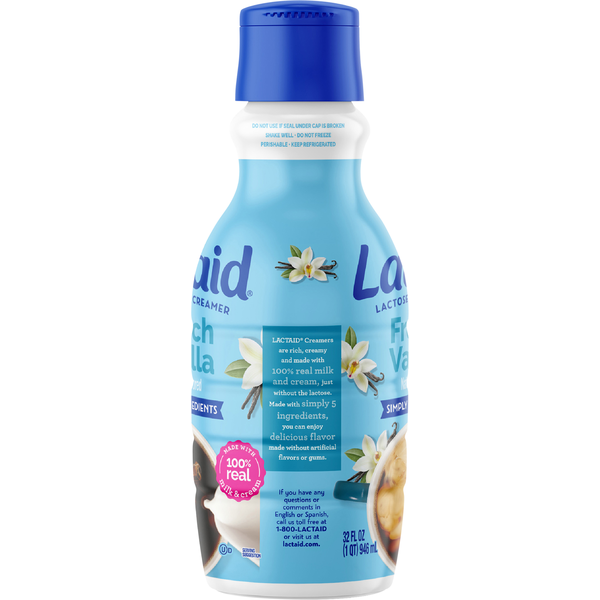 Crema de Vainilla Francesa Sin Lactosa Lactaid
