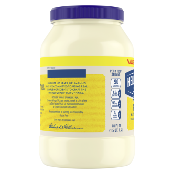 Mayonnaise Hellmann's Réelle - Condiment Premium