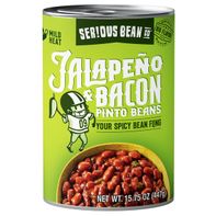 Frijoles Pintos con Jalapeño y Tocino de SERIOUS Bean Co
