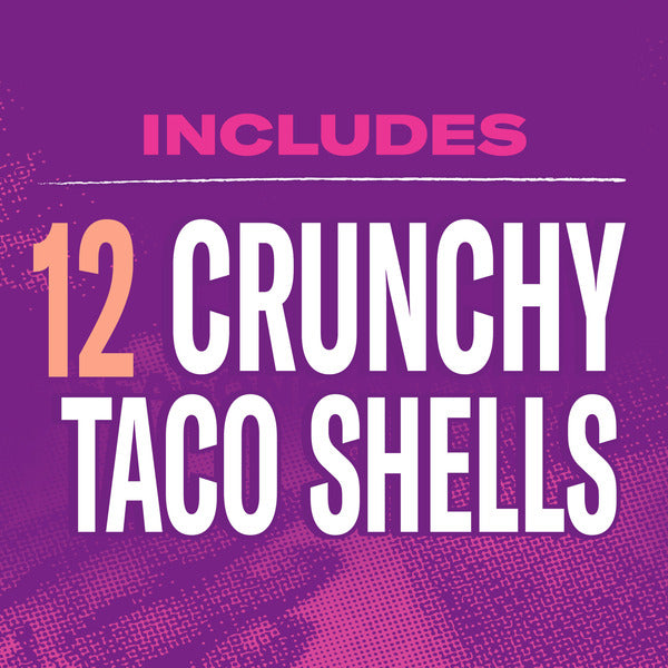Conchas de Taco Bell Crunchy Taco