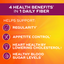 Metamucil 4-in-1 Psyllium Fiber Supplement - Real Sugar Orange