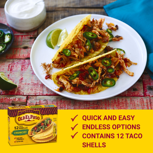 Coquilles à Taco Croquantes Old El Paso
